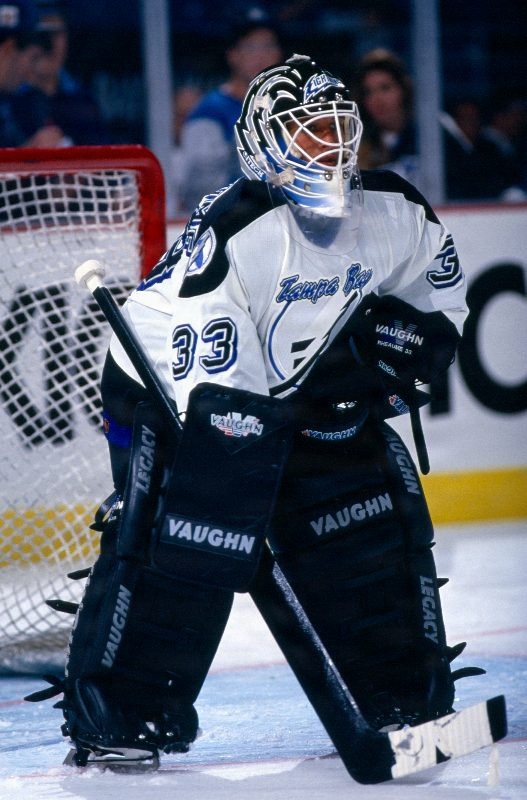 Preseason game against the Boston Bruins 1993