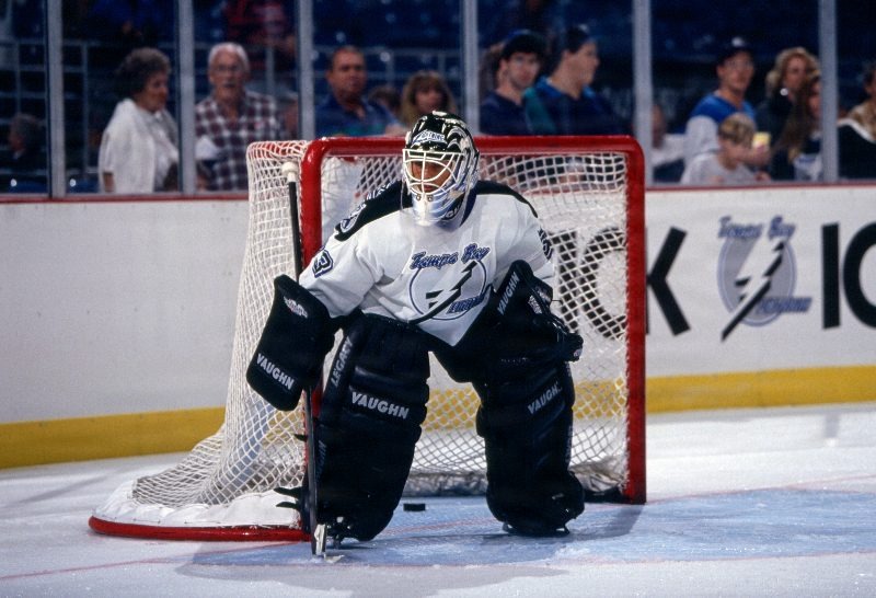 Preseason game against the Boston Bruins 1993