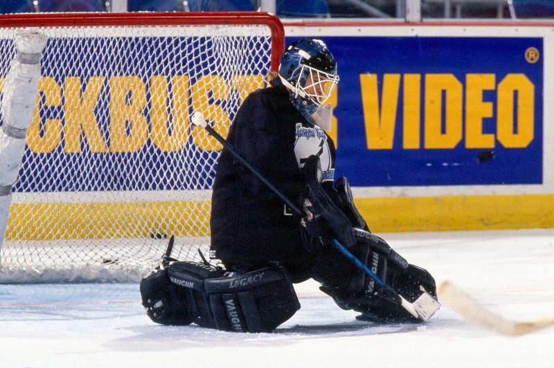 Training camp practice at the Lakeland Civic Center