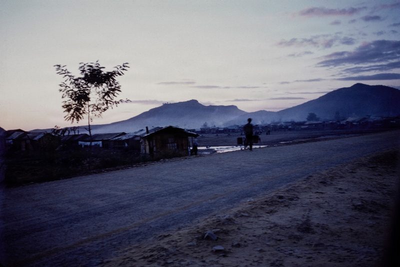 Rural area South Korea 1955                               