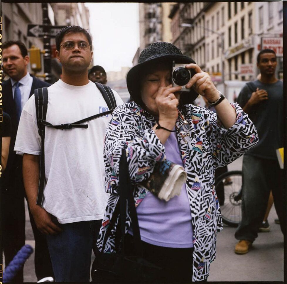 Looking at “Ground Zero”.
Photograph by Meg Handler