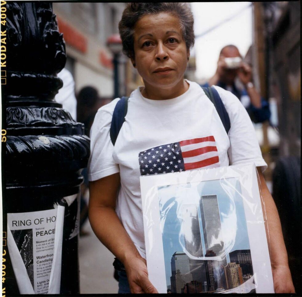 Looking at “Ground Zero”.
Photograph by Meg Handler