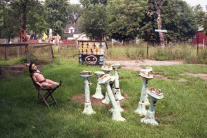 The Heidelberg Project, Detroit, 1987.