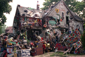 Main House, The Heidelberg Project, Detroit, 1987.